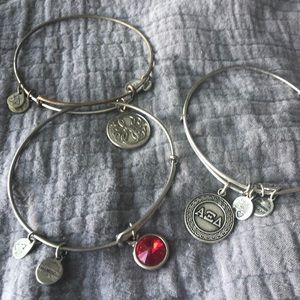 Alex and Ani bracelets set of 3